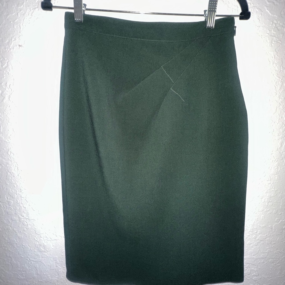 The Limited Green Pencil Skirt size 2